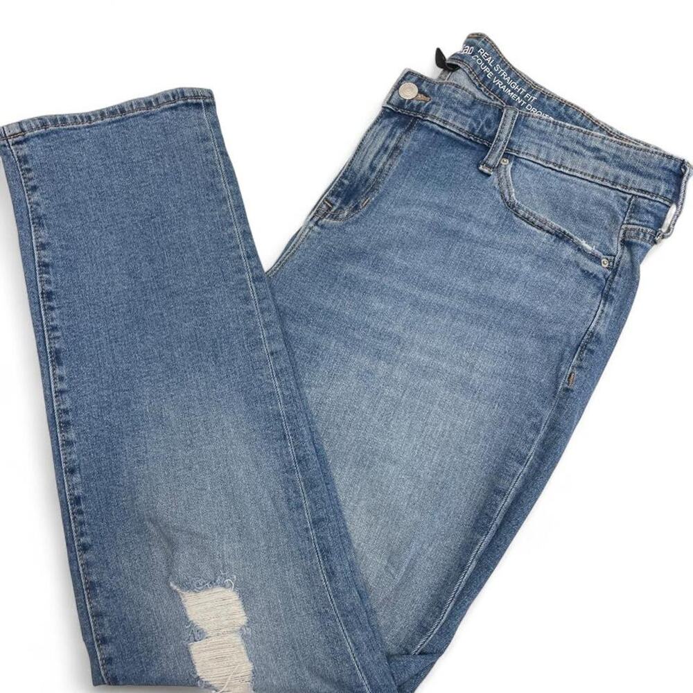 Gap real straight fit blue